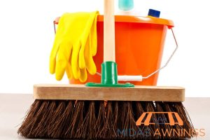 gather-cleaning-materials-step-by-step-diy-awning-roof-cleaning-for-homeowners-awning-roof-midas-awning-singapore