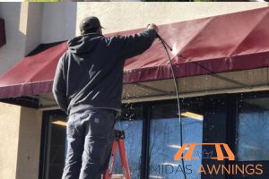 high-pressure-washing-6-common-mistakes-to-avoid-when-cleaning-and-maintaining-fabric-awnings-midas-awnings-singapore