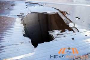 Should You Repair or Replace Your Damaged Polycarbonate Roof in Singapore? 2 extent-of-damage-should-you-repair-or-replace-your-damaged-polycarbonate-roof-in-singapore-polycarbonate-roofing-midas-awnings-singapore